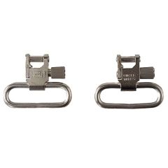 Uncle Mikes 1" Quick Detach Nickel Sling Swivels 10022