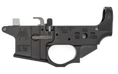 Spike's Tactical Stls910 9mm Colt Style Lower W/spider Logo, Semi-automatic, Black Finish, Bolt Locks Back After Last Round Stls910