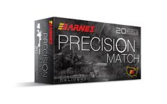 Barnes Bullets Precision Match .223 Remington/5.56 NATO Open Tip Match, 69 Grain (20 Rounds) - 30846