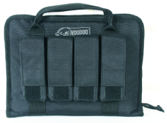 Pistol Case with Mag Pouches Color: Black