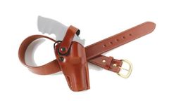 Galco International Dual Action Outdoorsman Right-Hand Belt Holster for Smith & Wesson Governor in Tan (2.75") - DAO308