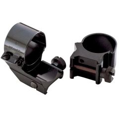Weaver 1" High Detachable Extension Top Mount Rings w/Gloss Black Finish 49061