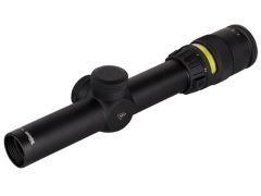 Trijicon Accupoint 1.25-4x24mm Riflescope in Matte Black (Triangle Amber) - TR24