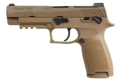 Sig Sauer P320 M17 *MA Compliant 9mm 10+1 4.70" Pistol in Coyote PVD - 320F9M17MSMA