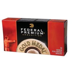 Federal Cartridge Gold Medal .45 ACP Full Metal Jacket Semi Wadcutter, 185 Grain (50 Rounds) - GM45B