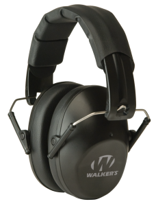 Walkers Game Ear GWPFPM1 Pro Low Profile Folding Muff Earmuff 31 db Black