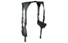 Leapers, Inc. - Utg Deluxe Shoulder Holster, Ambidextrous, Universal, Black Finish Pvc-h170b - PVC-H170B