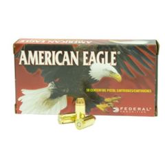 Federal Cartridge American Eagle .40 S&W Full Metal Jacket Flat Point, 180 Grain (50 Rounds) - AE40R1