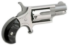 North American Arms Mini-Revolver .22 Long Rifle 5-Shot 1.125" Revolver in Stainless - NAA-22LR-GP-B