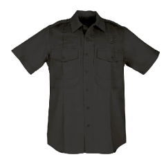 5.11 Tactical PDU Class B Men's Uniform Shirt in Black - Medium