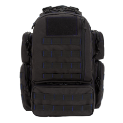 Mini Tobago Pack Color: Black with Blue Stitching