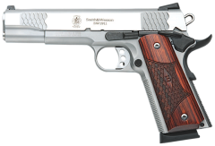 Smith & Wesson 1911 .45 ACP 8+1 5" 1911 in Stainless Steel (E Series) - 108482
