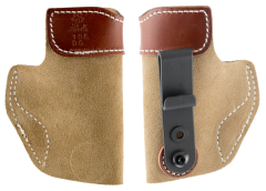 Desantis Gunhide Sof-Tuk Left-Hand IWB Holster for Glock 42, 43 in Natural (106) - 106NBD6ZO