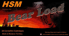 HSM Hunting Shack Bear .454 Casull WFN, 325 Grain (50 Rounds) - HSM454C4N