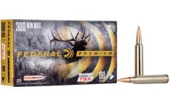 Federal Cartridge .300 Winchester Magnum Barnes Triple Shock X-Bullet, 180 Grain (20 Rounds) - P300WP