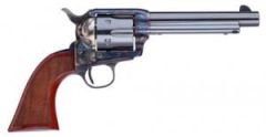 Taylors & Co Short Stroke Gunfighter .45 Long Colt 6-Shot 5.5" Revolver in Blued (Army Grip) - 556208DE