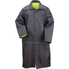 5.11 Tactical Hi-Vis Men's Rain Coat in Black - 2X-Large