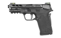 Smith & Wesson M&P Shield 380 M2.0 8+1 3.8" Pistol (Ported Barrel, FO/Tritium Sights) - 12717