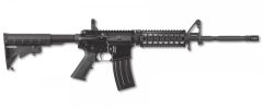 FN America FN-15 Patrol .223 Remington/5.56 NATO Patrol 30-Round 16" Semi-Automatic Rifle in Black (M-LOK + Flip-Up Sights) - 36-100580