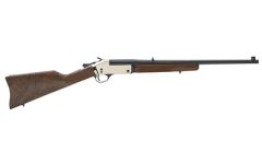 Henry H015B44 Singleshot Brass Break Open 44 Remington Magnum 22" 1 Silver Stk Silver