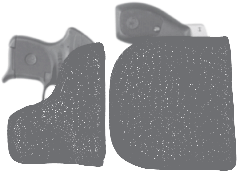 Desantis Gunhide Super Fly Right-Hand Pocket Holster for Beretta Pico/Kahr Arms P380/Sig Sauer P938 in Black (3") - M44BJR8Z0