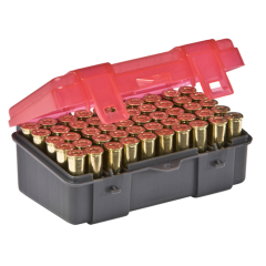 Handgun Ammo Case holds 50 rounds of .357 Mag, .38 Special and .38 S&W Caliber Bullets