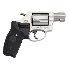 Smith & Wesson 637 .38 Special 5-Shot 1.87" Revolver in Matte Silver (Airweight) - 163052