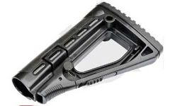 CAA Command Arms Skeletonized Buttstock, Fits Commercial and Mil-Spec AR-15/M16  Tubes, Black SKBS