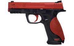Nextlevel Training Sirt 107 Pro Rg Trainer Pistol, Red Steel Slide With Red Trigger Take-up And Green/red Shot Indicating Laser, Red And Black Finish 01-107-s2g000-00