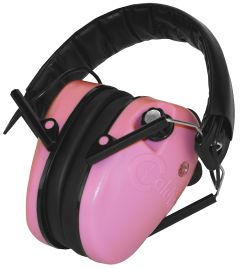 Caldwell 487111 E-Max Low Profile Electronic Hearing Protection-Pink Electronic