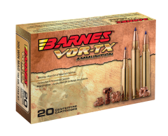 Barnes Bullets VOR-TX .300 Weatherby Magnum Tipped TSX Boat Tail, 180 Grain (20 Rounds) - 22013