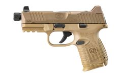 FN 509 Compact Tactical 9mm 24+1 4.32" Pistol in Flat Dark Earth (Threaded + Optic Ready) - 66-100780