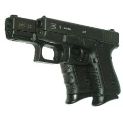 Pearce Black Grip Extension For Glock Mid Size/Full Size PG19