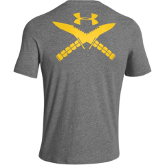 Under Armour Logo Men's T-Shirt in Carbon Heather - Small