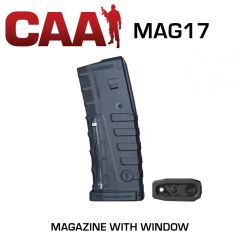 Command Arms .223 Remington/5.56 NATO 30rd Clear Window AR-15/M-16 Poly Black MAG17
