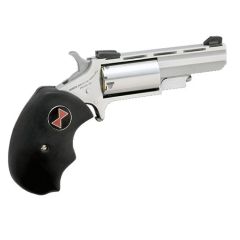 North American Arms Magnum .22 Winchester Magnum 5-Shot 2" Revolver in Stainless (Black Widow) - BWM