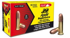 Aguila Super Extra .22 Long Rifle Copper-Plated Round Nose, 40 Grain (50 Rounds) - AG22SEHV50