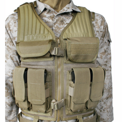 Omega Elite Tactical Vest #1  Omega Elite Tactical Vest #1, Black, Made of heavy-duty nylon mesh for maximum breathability , Adjustable for length and girth, #10YKK Vislon zippers, Heavy duty webbing on back for attaching duty pouches or gear with A.L.I.C
