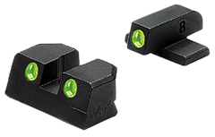 Meprolight 11420 Tru-Dot Tru-Dot Fixed Sights Pistol Black/Green Illumination