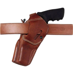 Galco International Dual Action Outdoorsman Right-Hand Belt Holster for Smith & Wesson L6 in Tan (6") - DAO106