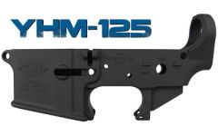 Yankee Hill Machine Co Stripped Lower Receiver, Semi-automatic, 223 Rem/ 556 Nato, Matte Black, Made From 7075-t6 Forged Aluminum Yhm-125