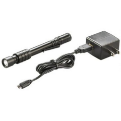 Streamlight 66133 Stylus Pro USB Rechargeable Penlight 70 Lumens Lithium Ion Blk