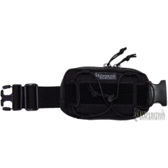 Maxpedition Janus Extension Pocket Grimeproof/Waterproof Waist Pack in Black 1000D Nylon - 8001B
