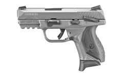 Ruger American Pistol Compact 9mm 17+1 3.55" Pistol in Gray Cerakote - 8683