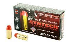 Federal Cartridge .45 ACP Total Syntech Jacket, 230 Grain (50 Rounds) - AE45SJAP1