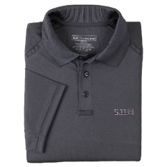 5.11 Tactical Performance Men's Short Sleeve Polo in Charcoal - 3X-Large