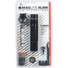 MagLite XL200 Flashlight in Black (8.86") - XL200-S301C