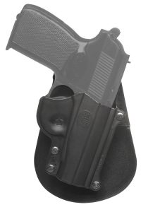 Fobus USA Paddle Right-Hand Paddle Holster for Glock 22 in Black - WP22