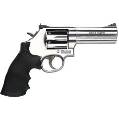 Smith & Wesson 686 .357 Remington Magnum 6-Shot 4" Revolver in Satin Stainless (Distinguished Combat) - 164222