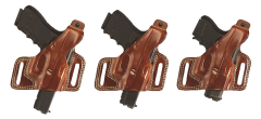 Galco International Silhouette Right-Hand Belt Holster for Smith & Wesson L-Frame in Tan (4") - SIL104